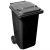 140L Black Wheelie Bin 140L Black Wheelie Bin